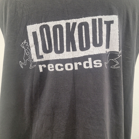 Rare Vintage 90s The Queers Lookout Records T-Shirt Tee Sleeves Cut - Picture 5 of 7